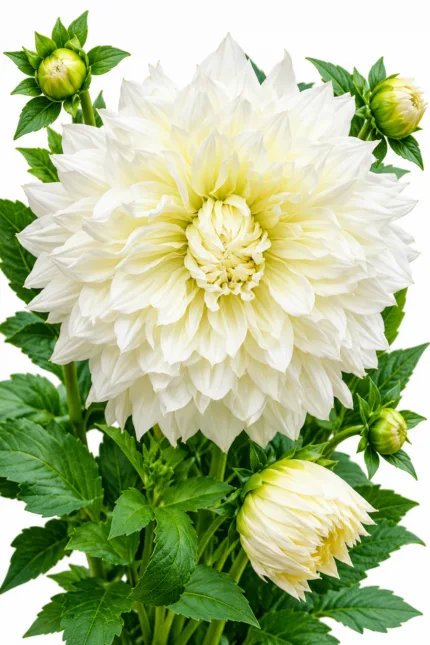 Dahlia White Perfection